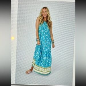 Mittoshop Halter Sundress Maxi from Three Birds Nest